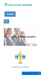 Mobile Screenshot of foodtalentnetwork.com
